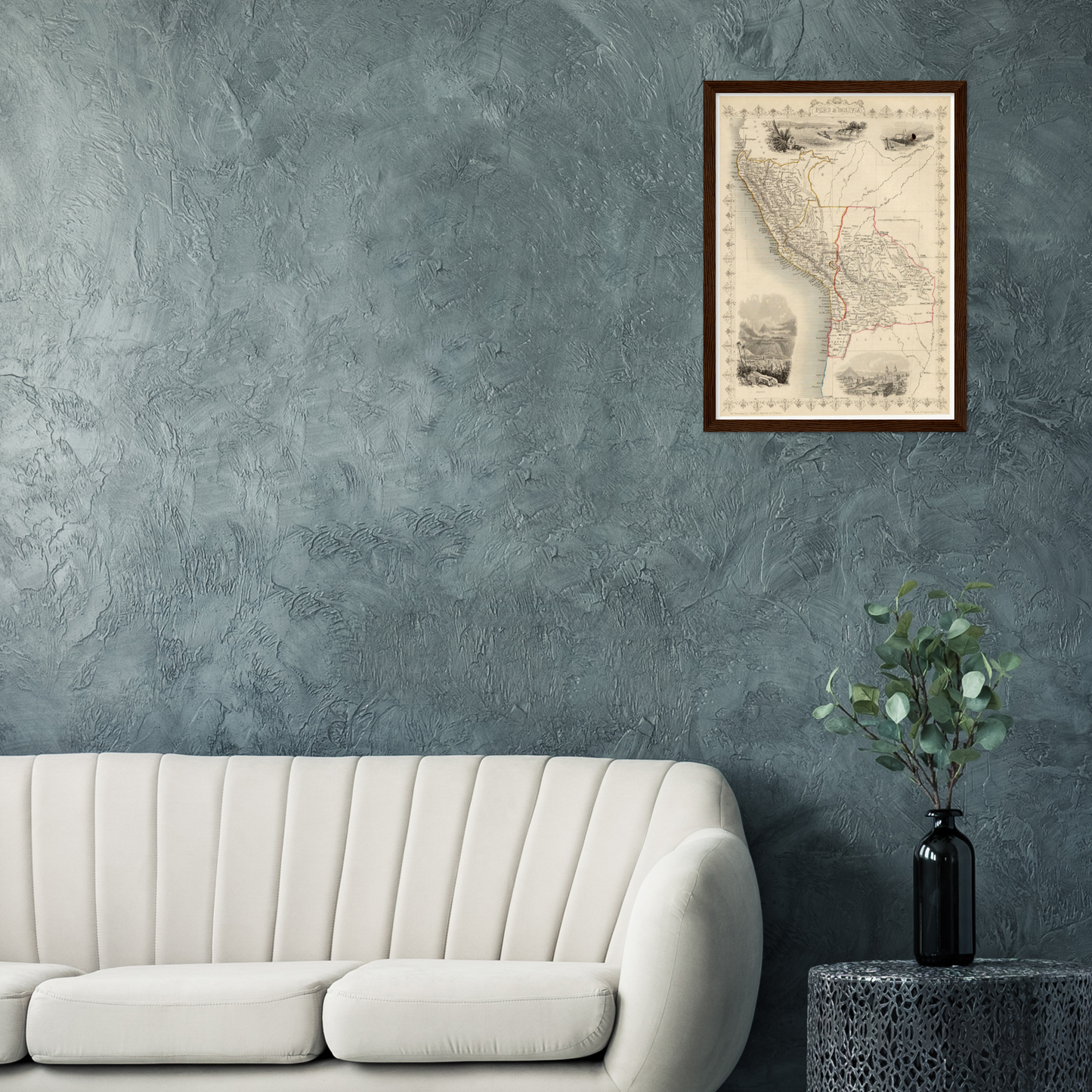 Bolivien & Peru um 1850