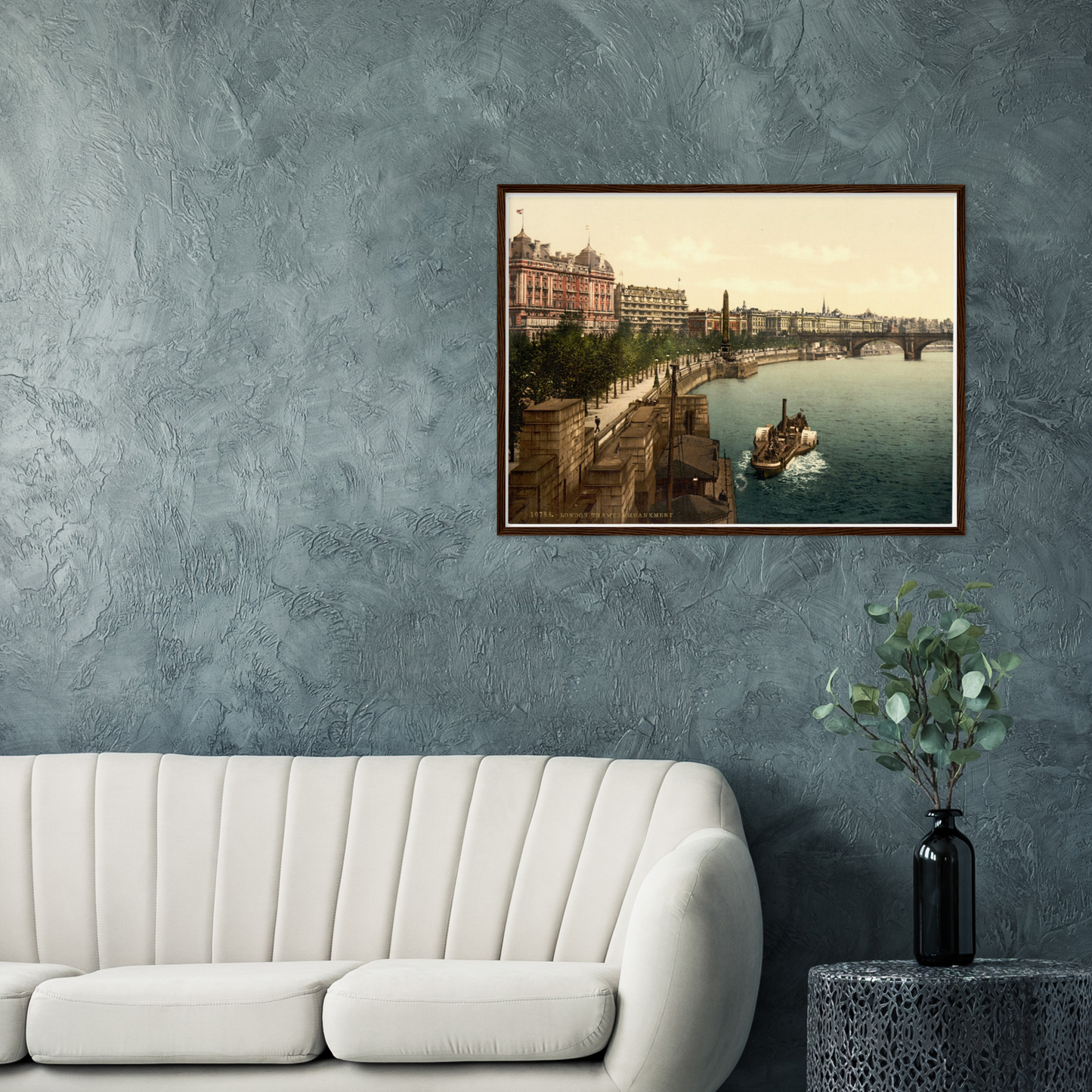 London Themse um 1895