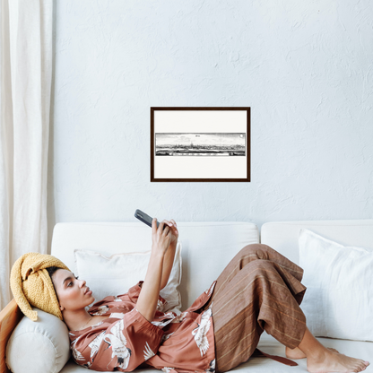 Historical city map  Test product horizontal 3 sizes