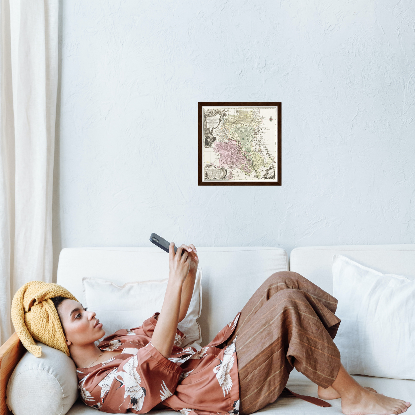 Historical city map  Test product horizontal 3 sizes