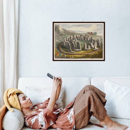 Historical city map  Test product horizontal 3 sizes