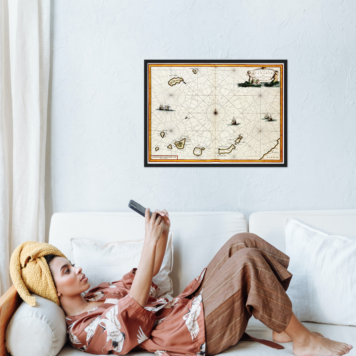 Historical city map  Test product horizontal 3 sizes