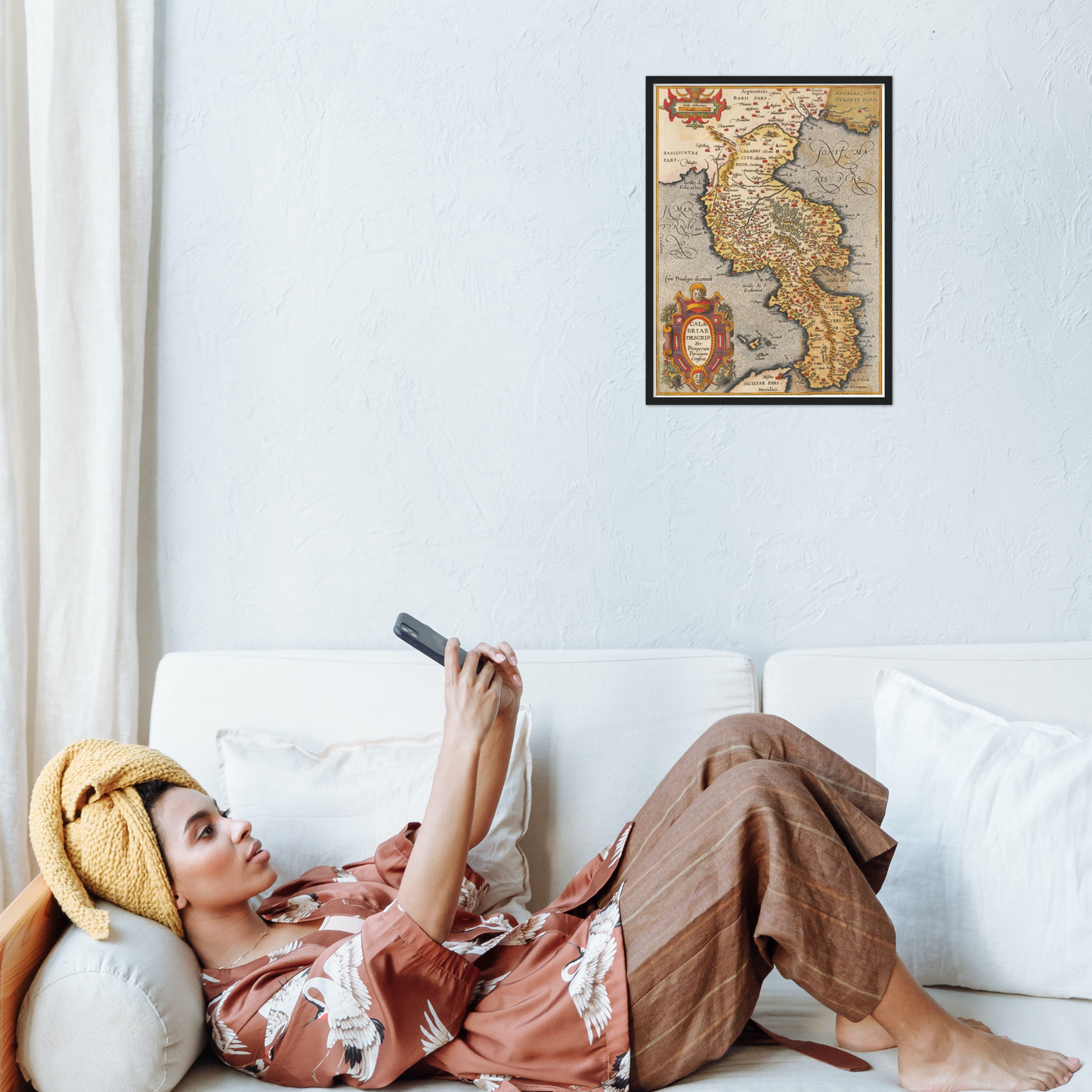 Historical city map  Test product horizontal 3 sizes