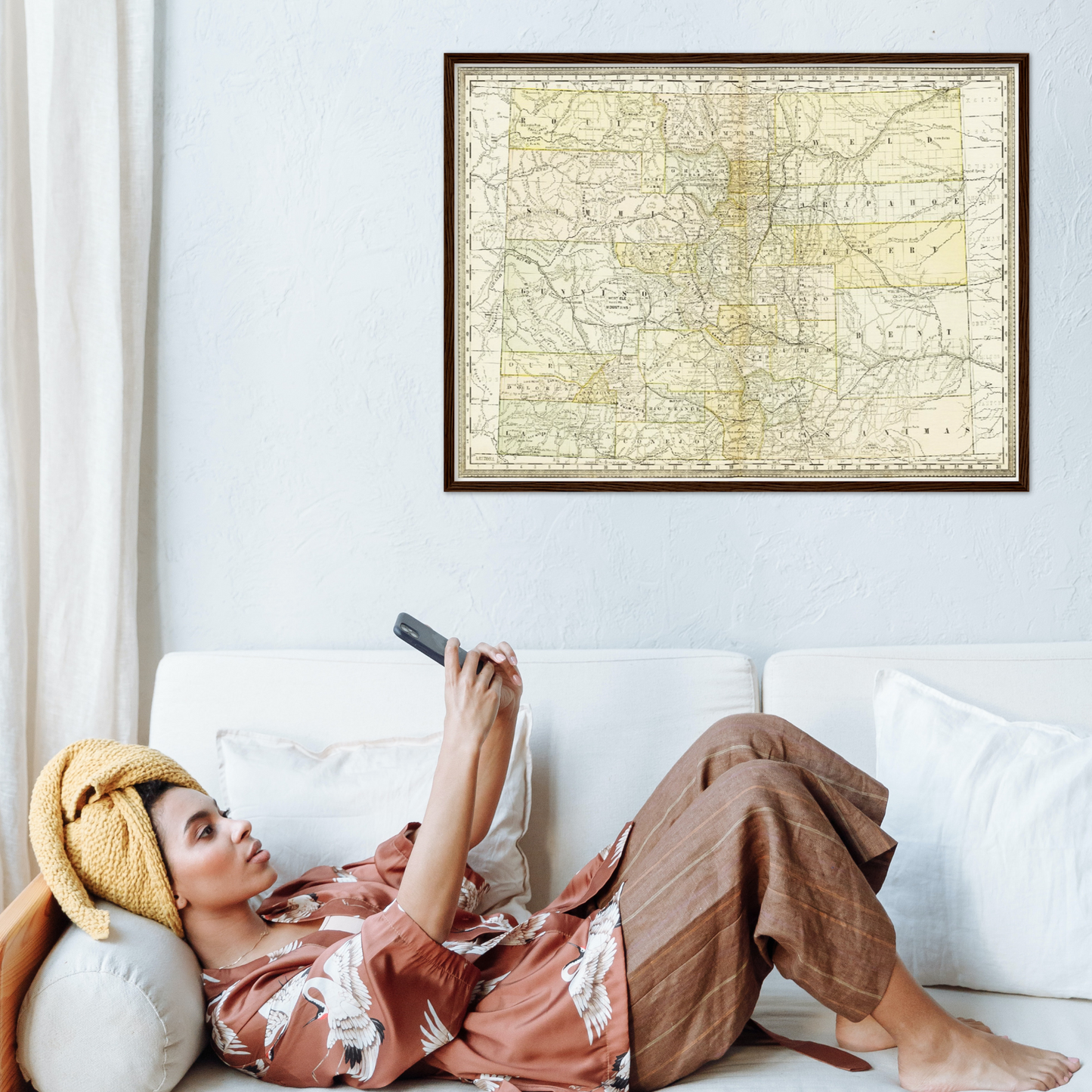 Historical city map  Test product horizontal 3 sizes