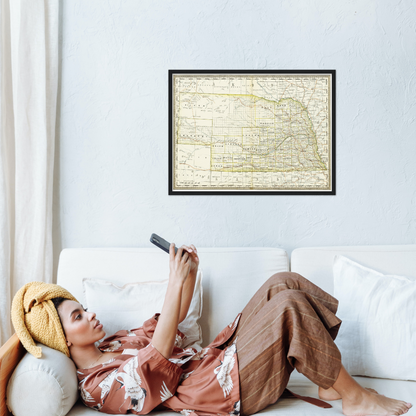 Historical city map  Test product horizontal 3 sizes