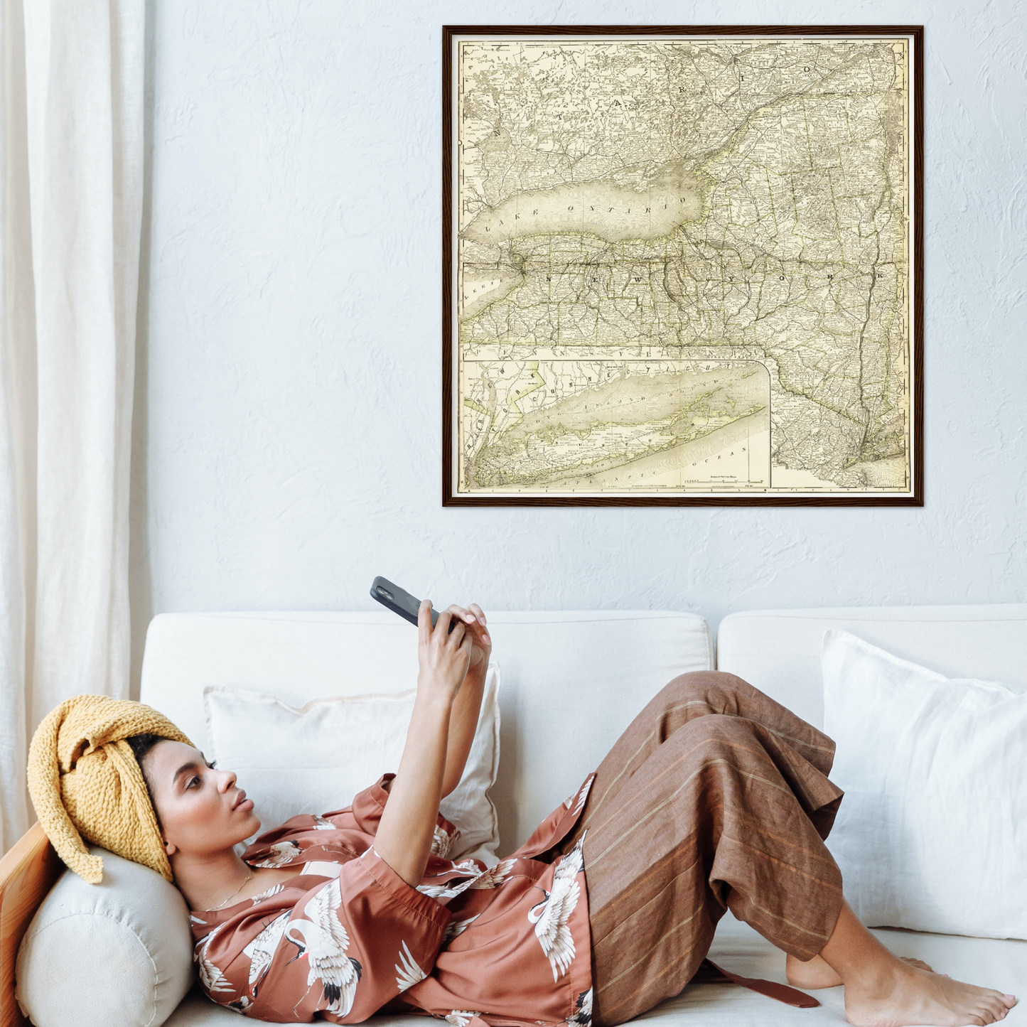 Historical city map  Test product horizontal 3 sizes
