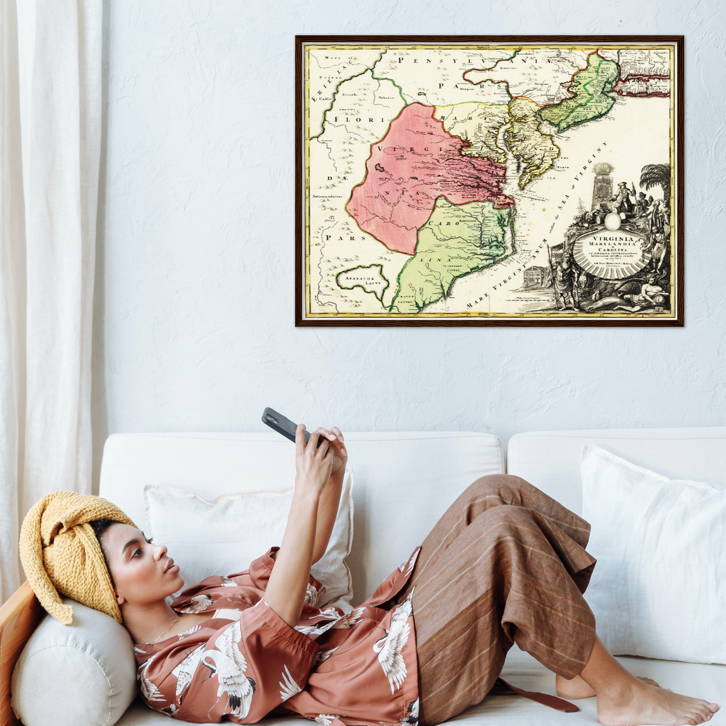 Historical city map  Test product horizontal 3 sizes