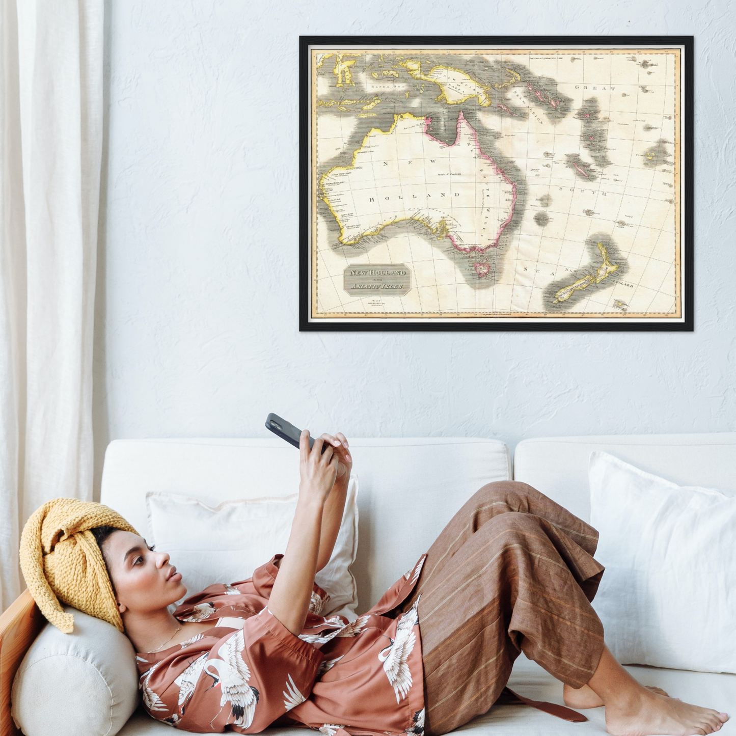 Historical city map  Test product horizontal 3 sizes