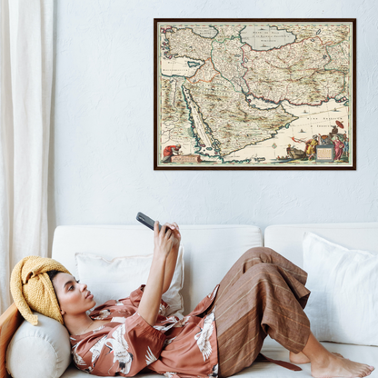 Historical city map  Test product horizontal 3 sizes