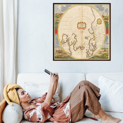 Historical city map  Test product horizontal 3 sizes