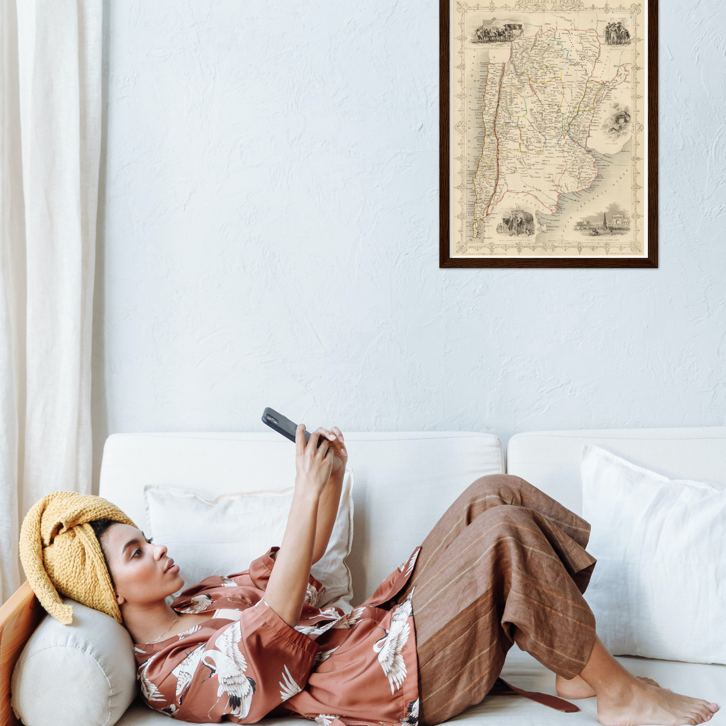 Argentinien & Chile um 1850