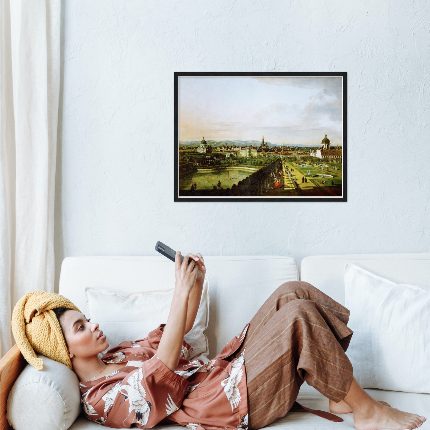 Historische Ansicht Wien um 1750