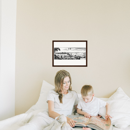 Historical city map  Test product horizontal 3 sizes