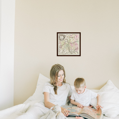 Historical city map  Test product horizontal 3 sizes