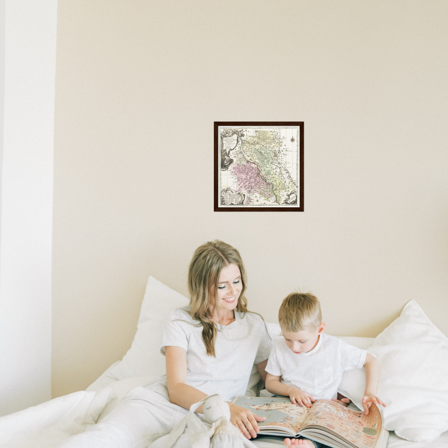 Historical city map  Test product horizontal 3 sizes