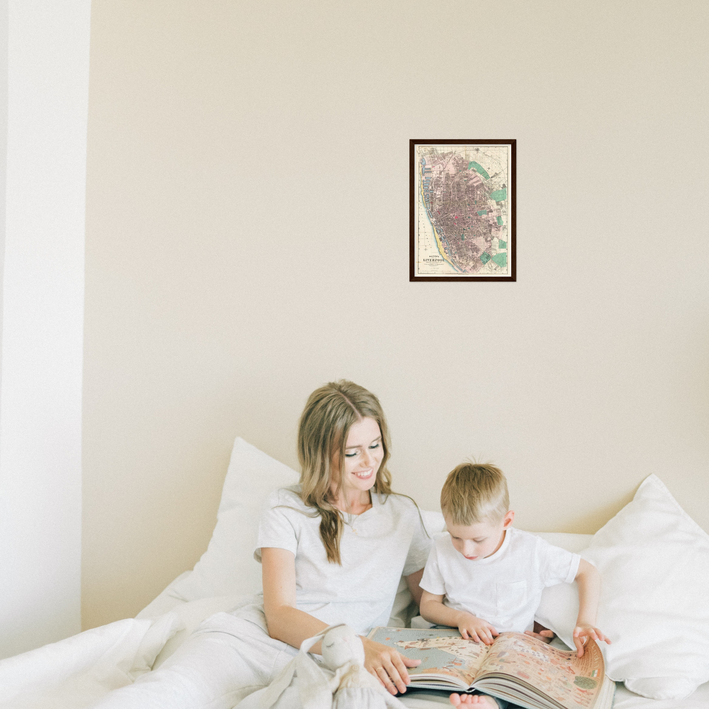 Historical city map  Test product horizontal 3 sizes