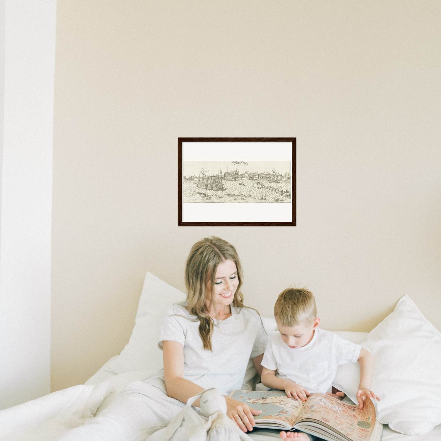 Historical city map  Test product horizontal 3 sizes