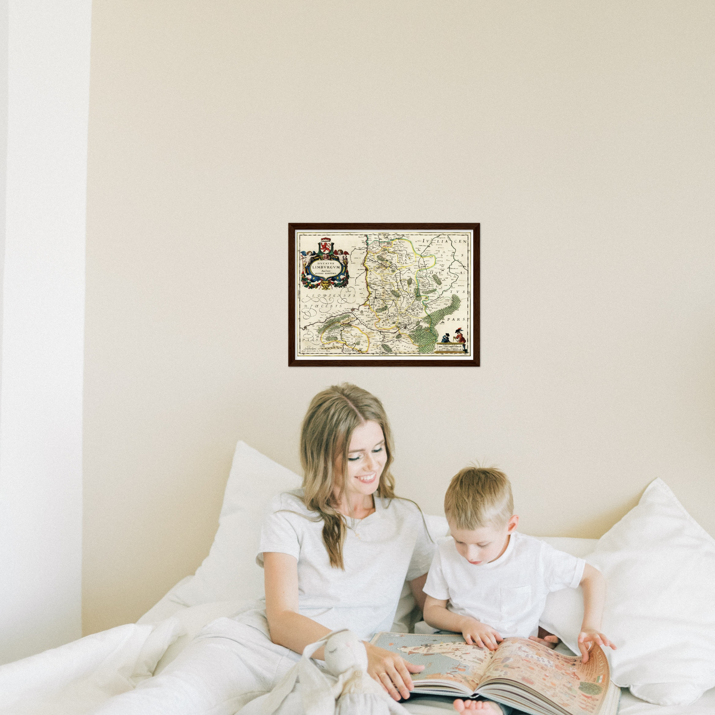 Historical city map  Test product horizontal 3 sizes