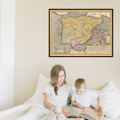 Historical city map  Test product horizontal 3 sizes