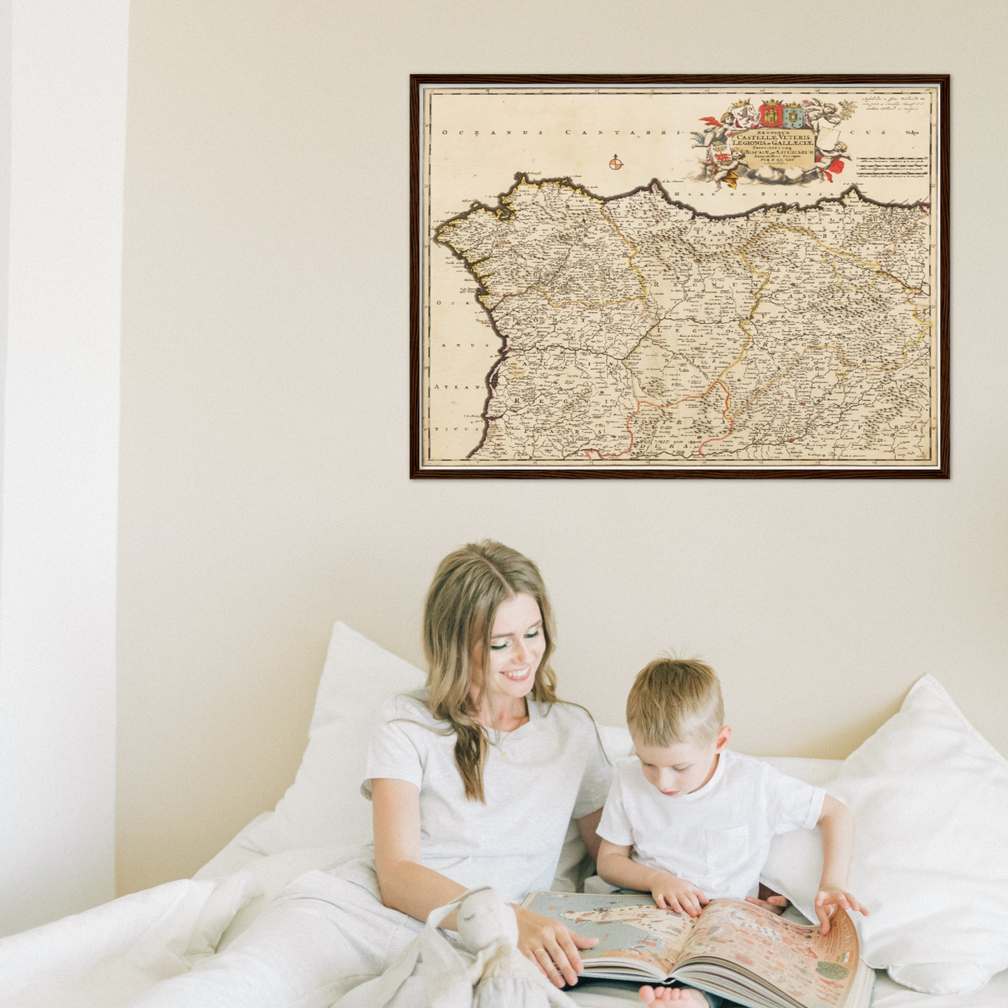 Historical city map  Test product horizontal 3 sizes