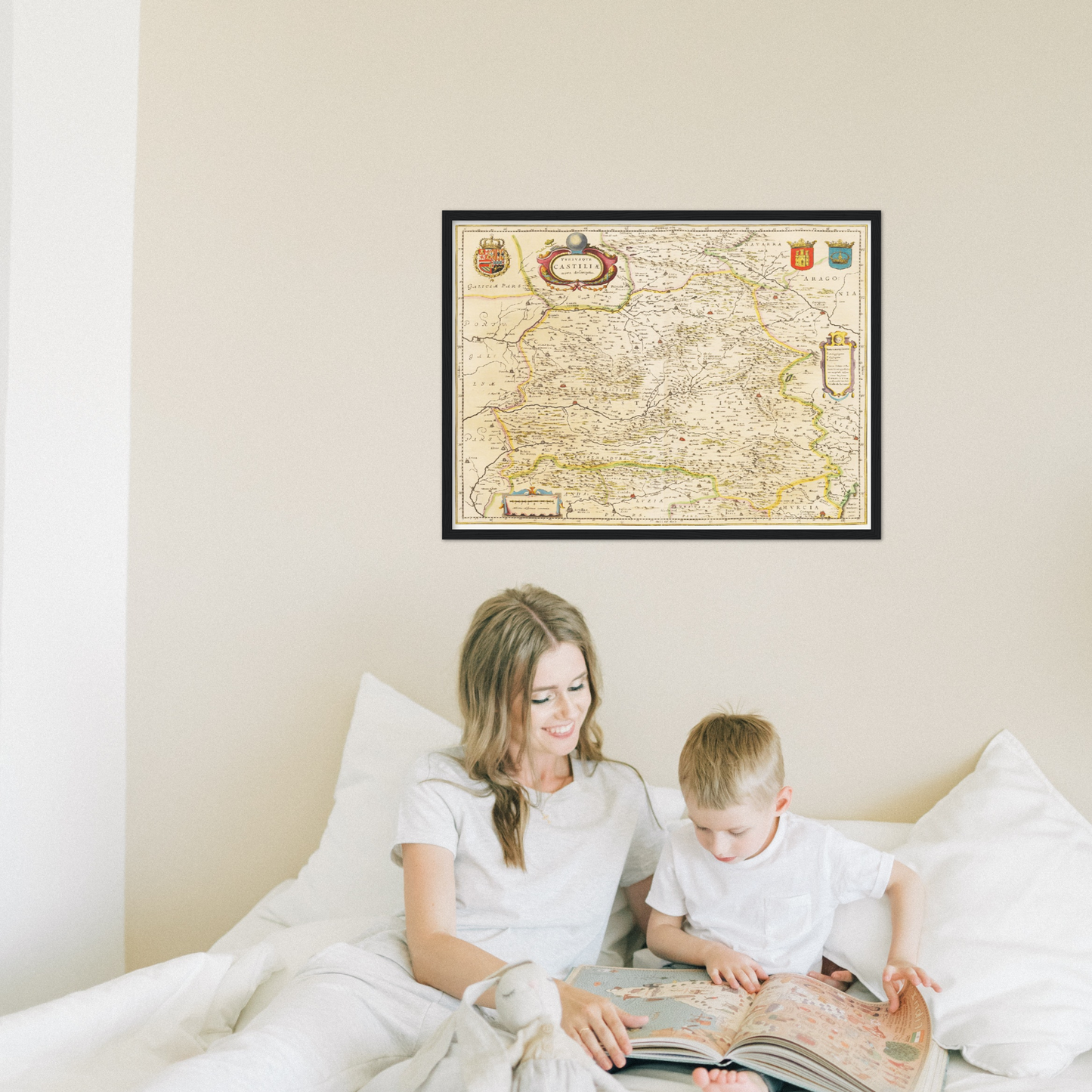 Historical city map  Test product horizontal 3 sizes