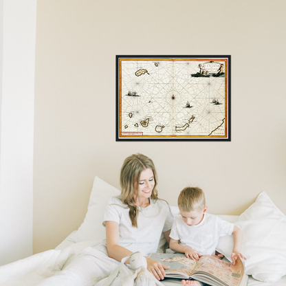 Historical city map  Test product horizontal 3 sizes