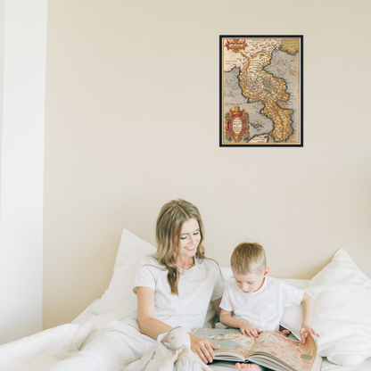 Historical city map  Test product horizontal 3 sizes