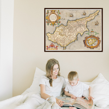 Historical city map  Test product horizontal 3 sizes