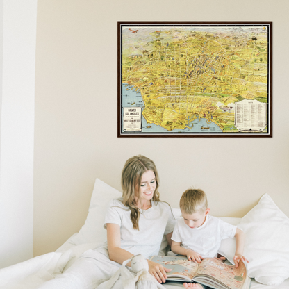 Historical city map  Test product horizontal 3 sizes