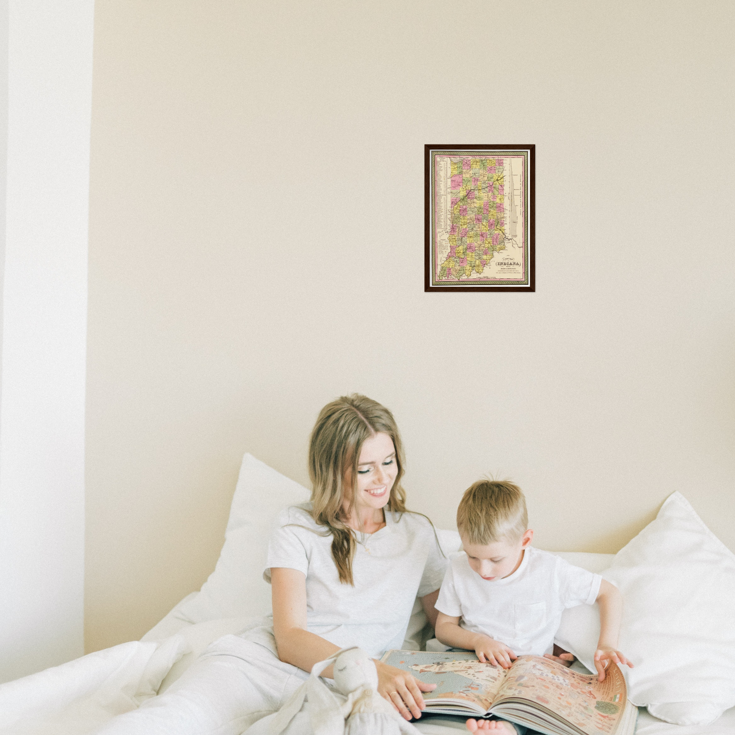 Historical city map  Test product horizontal 3 sizes