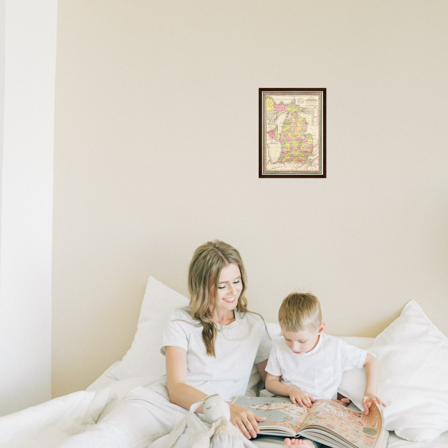 Historical city map  Test product horizontal 3 sizes