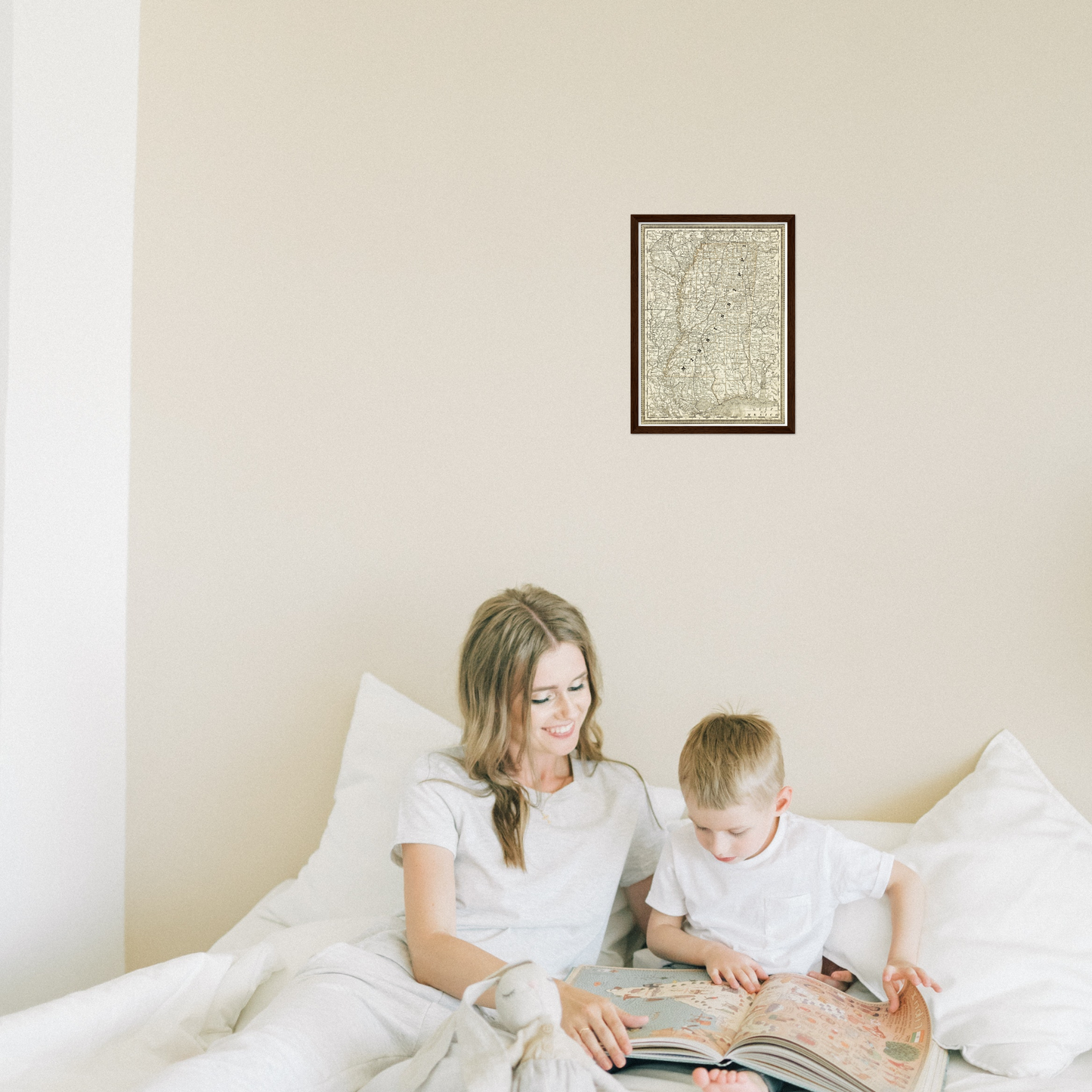 Historical city map  Test product horizontal 3 sizes