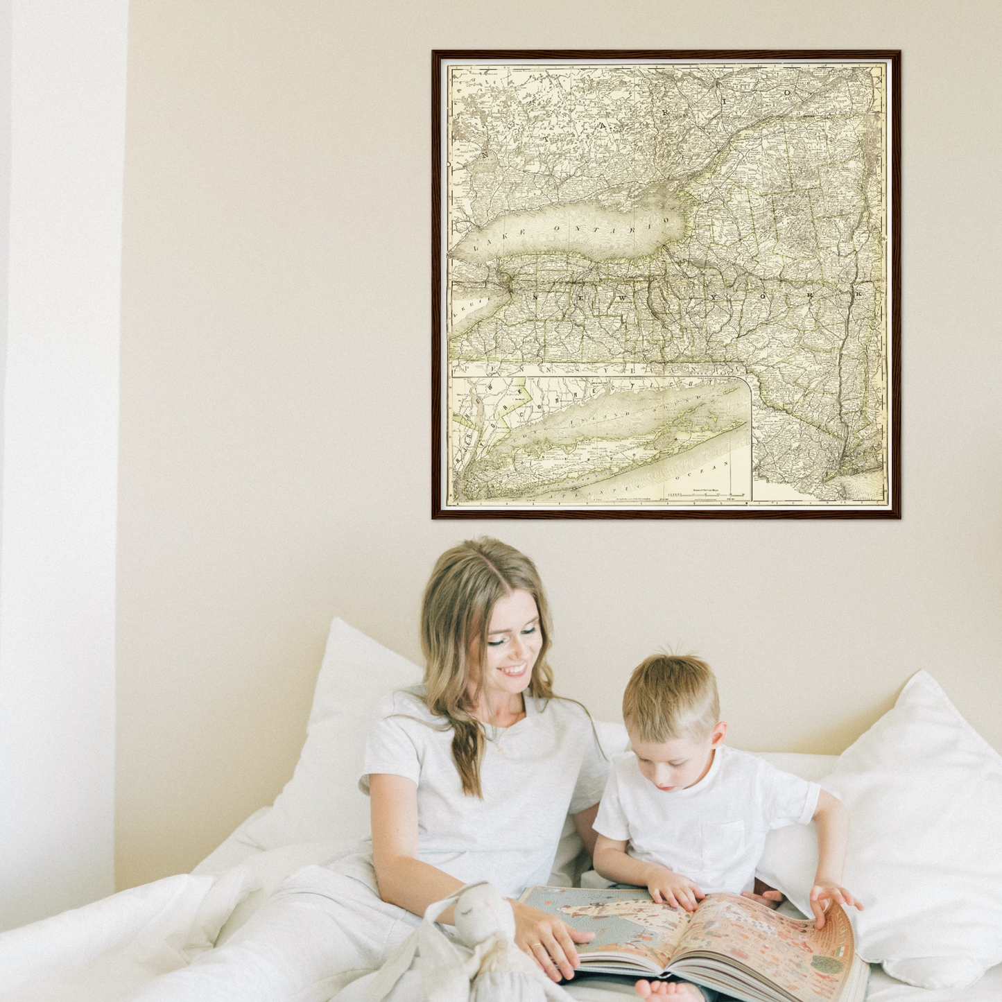 Historical city map  Test product horizontal 3 sizes