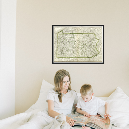 Historical city map  Test product horizontal 3 sizes