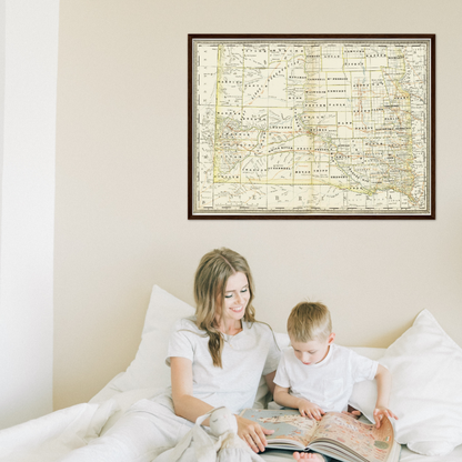 Historical city map  Test product horizontal 3 sizes