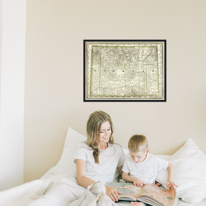 Historical city map  Test product horizontal 3 sizes