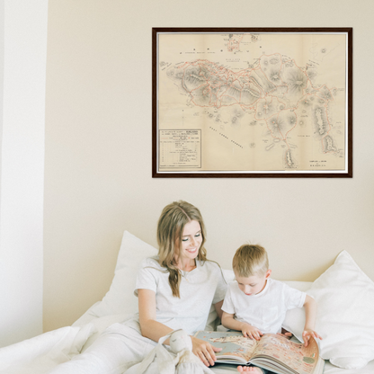 Historical city map  Test product horizontal 3 sizes