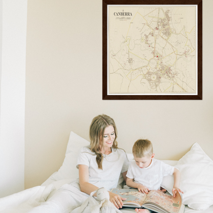 Historical city map  Test product horizontal 3 sizes