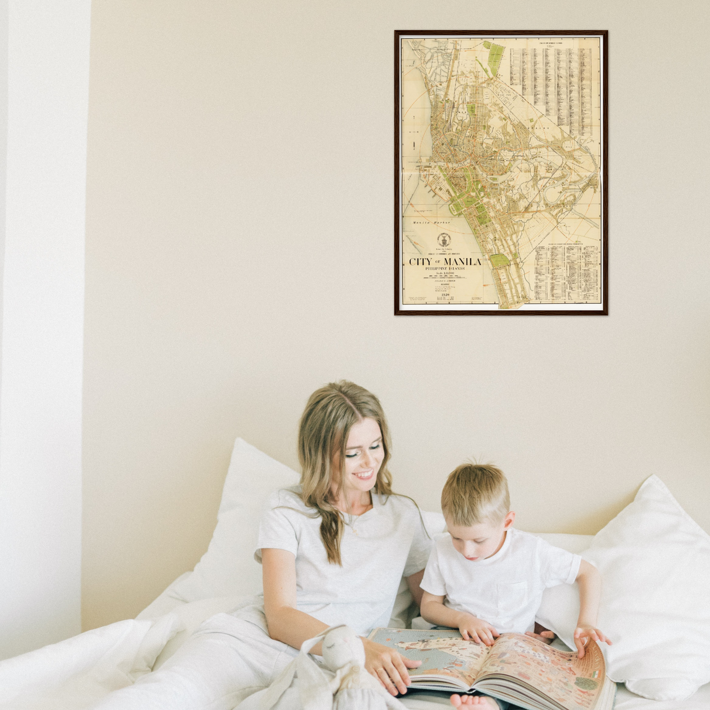 Historical city map  Test product horizontal 3 sizes