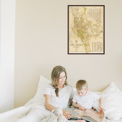 Historical city map  Test product horizontal 3 sizes