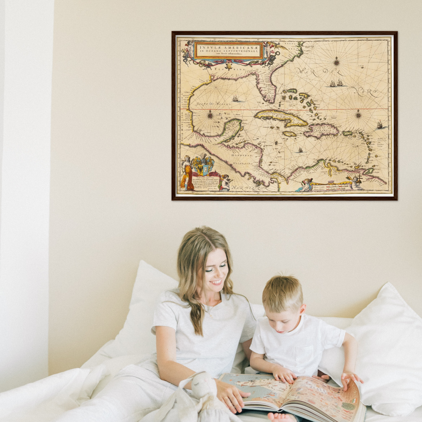 Historical city map  Test product horizontal 3 sizes