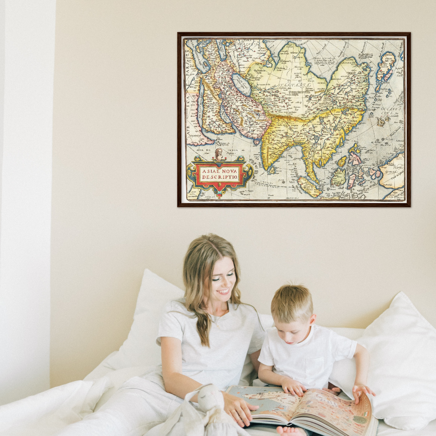 Historical city map  Test product horizontal 3 sizes