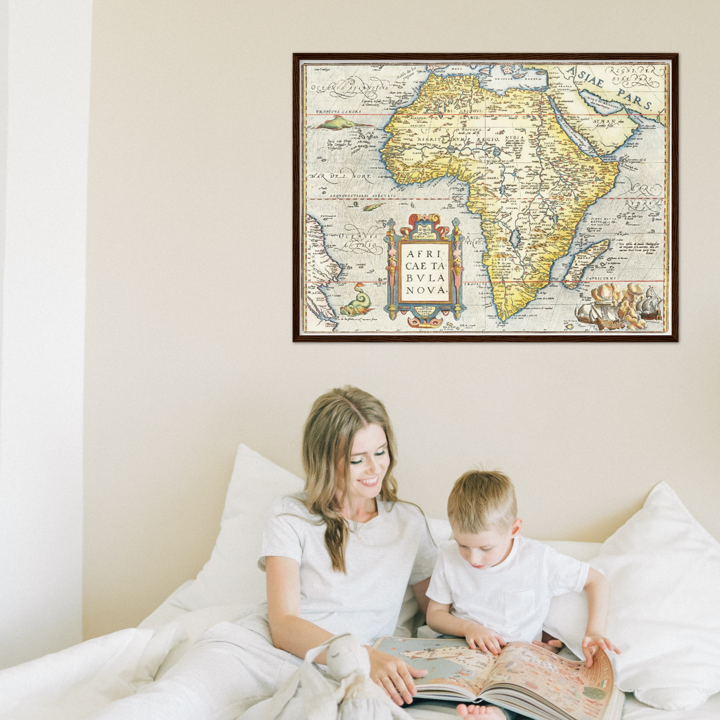 Historical city map  Test product horizontal 3 sizes