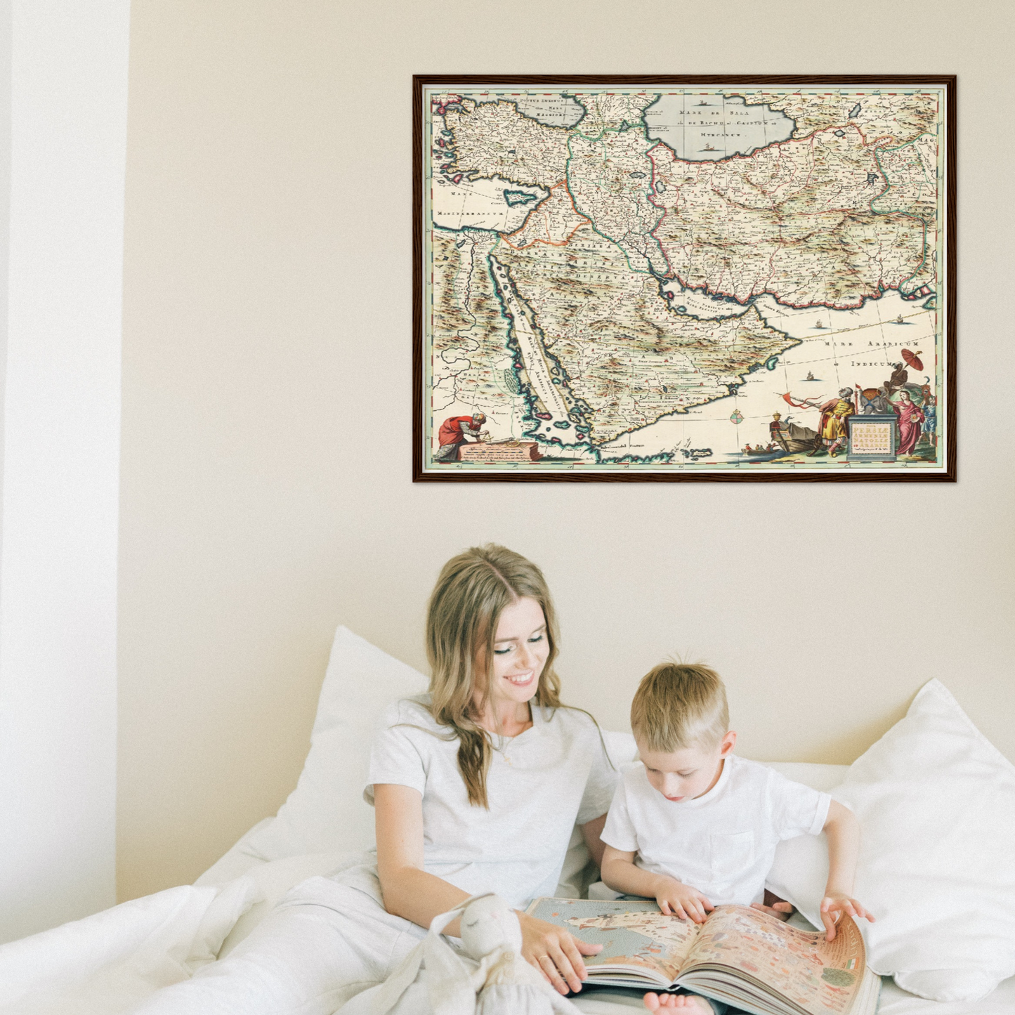 Historical city map  Test product horizontal 3 sizes