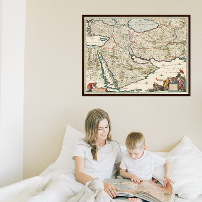 Historical city map  Test product horizontal 3 sizes