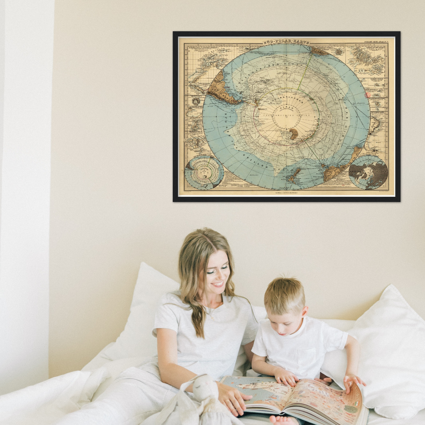 Historical city map  Test product horizontal 3 sizes