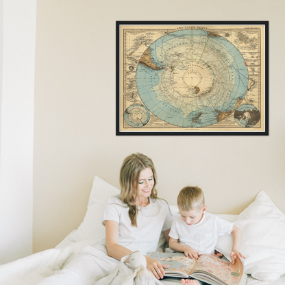 Historical city map  Test product horizontal 3 sizes