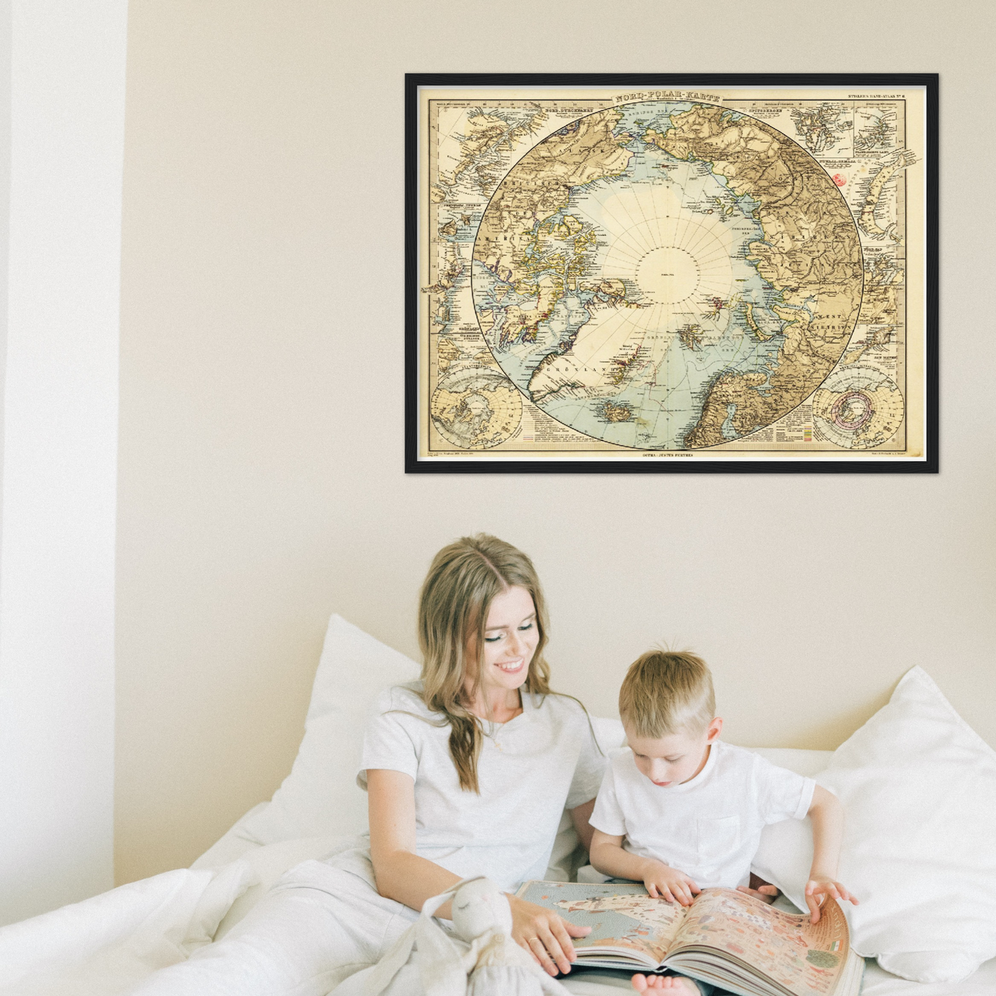 Historical city map  Test product horizontal 3 sizes