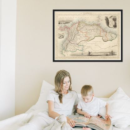 Kolumbien & Venezuela um 1850