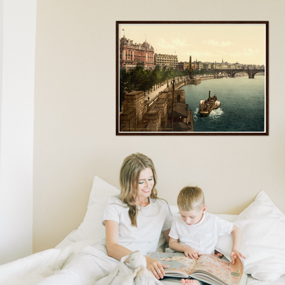 London Themse um 1895